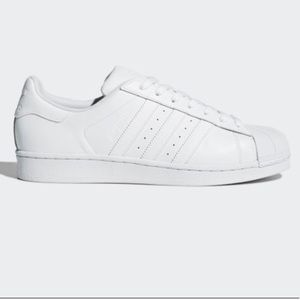 Women’s White Adidas All-Stars